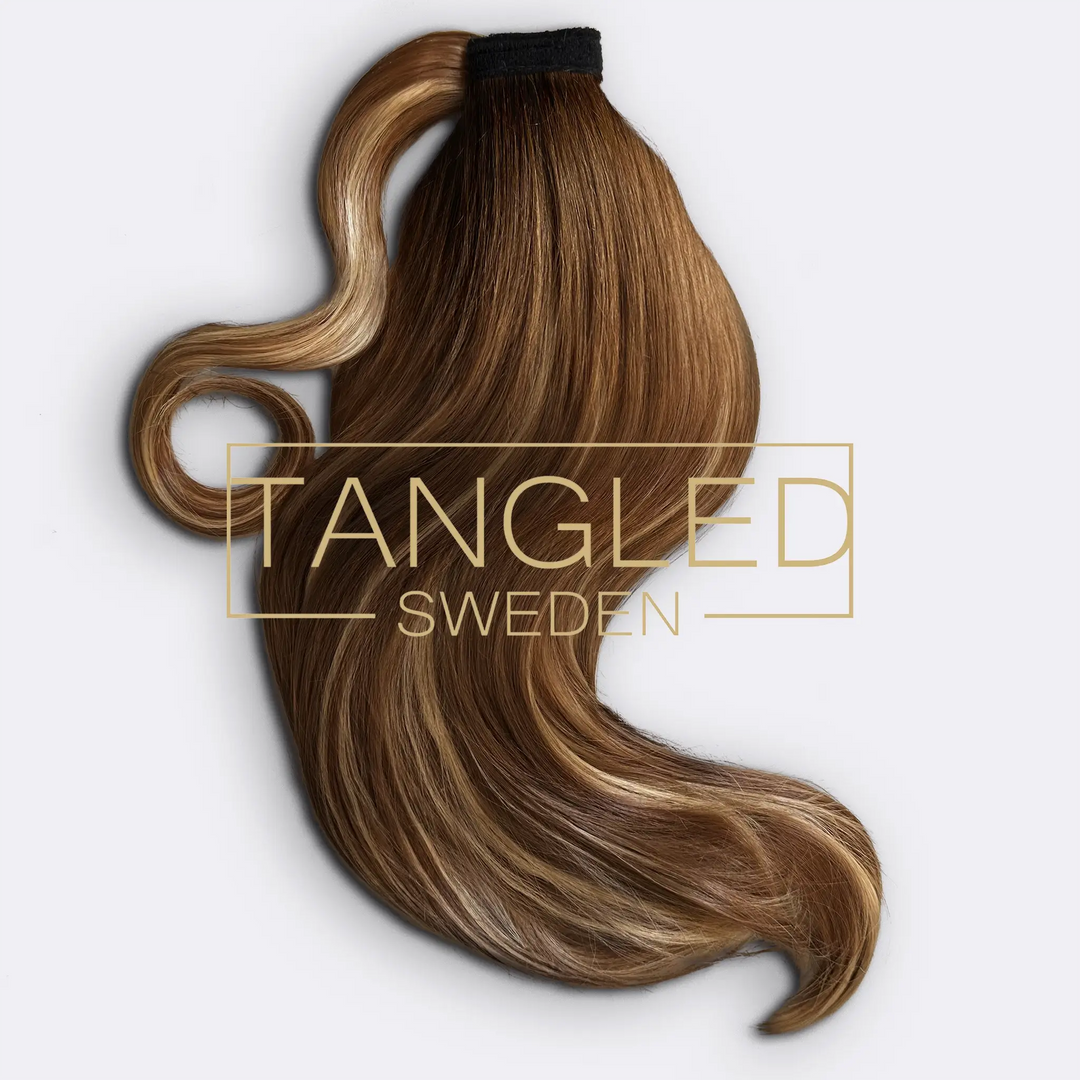 Tangled Ponyo Swirl - Wrap on Ponytail